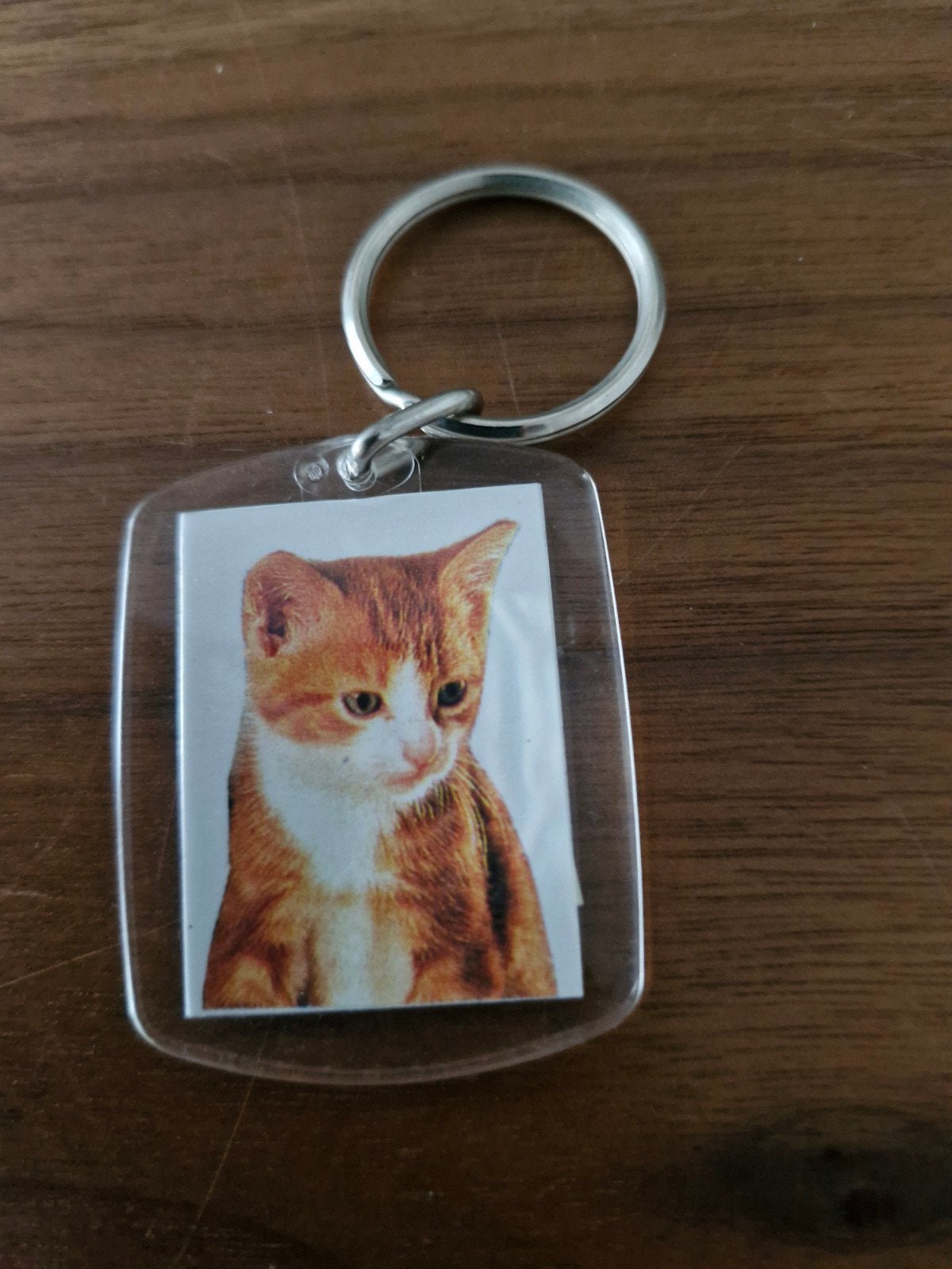 6x Sleutelhanger met schattige kattenafbeeldingen, Ophalen of Verzenden, Zo goed als nieuw, Dier of Natuur