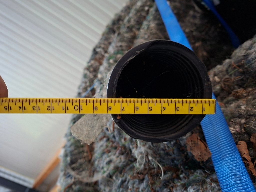 Drainagebuis - 80 mm doorsnede, Ophalen, 6 meter of meer, 60 tot 80 mm, Nieuw