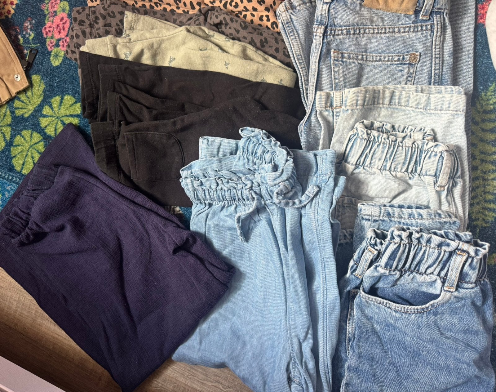 Kledingpakket meisjes maat 122/128 – broeken & leggings, Ophalen, Zo goed als nieuw, Meisje, Broek