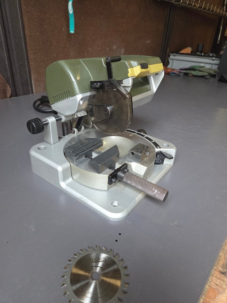 Proxxon KGS 80 Afkort- en verstekzaag 230 Volt, Gebruikt, Proxxon, Ophalen of Verzenden, Afkortzaag