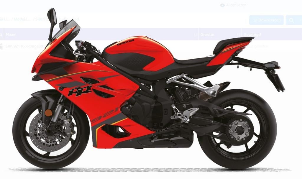QJMOTOR SRK 921 RR (bj 2026) 0 km, Motorrijbewijs A, Onbekend, Super Sport, Onbekend