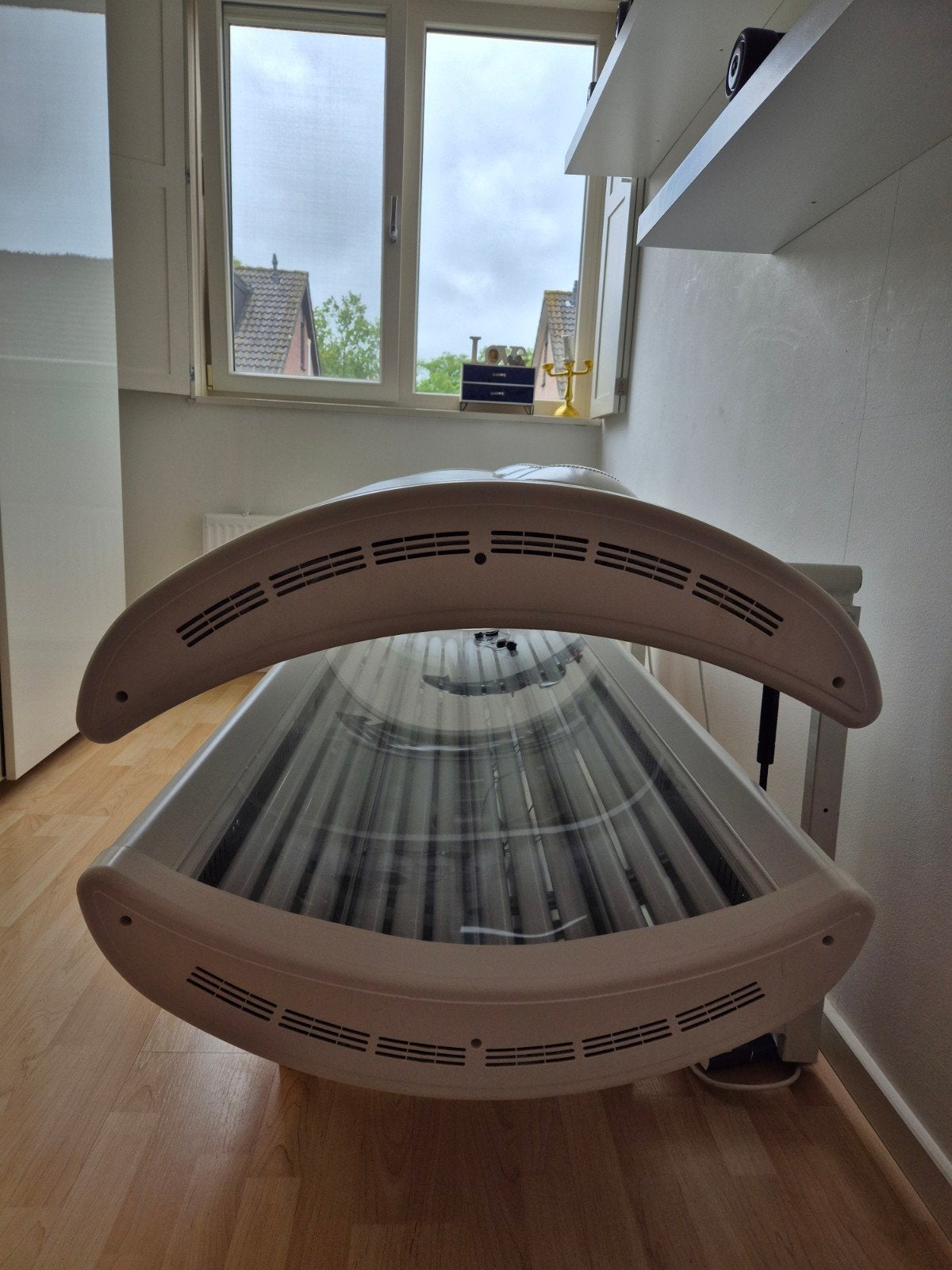Philips zonnebank., Huis en Inrichting, Woonaccessoires | Etagères, Ophalen