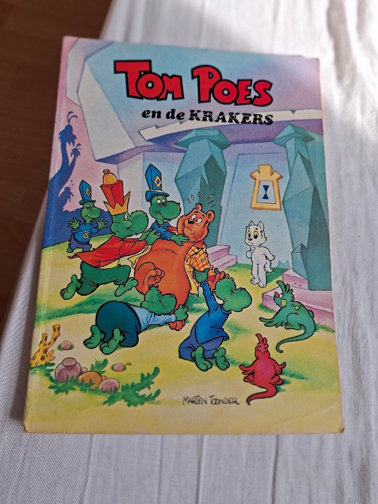 Tom Poes en de krakers, Marten Toonder, Eén stripboek, Ophalen of Verzenden