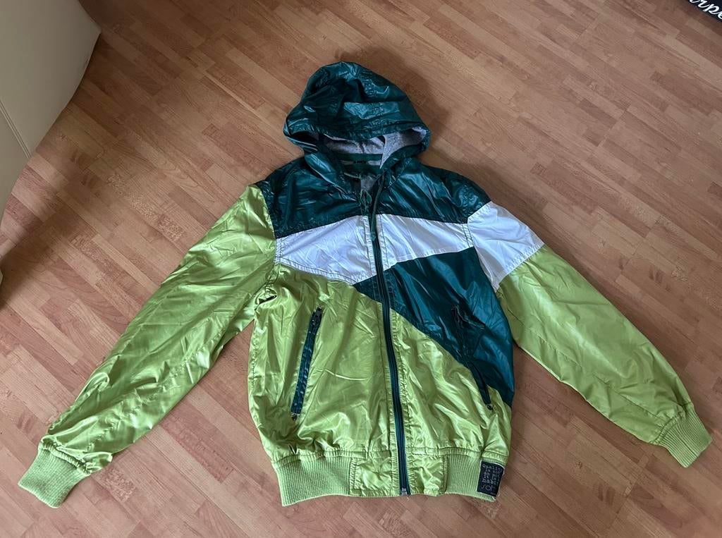 Gevoerd herenjack mt L, Kleding | Heren, Ophalen of Verzenden, Zo goed als nieuw, Maat 52/54 (L)