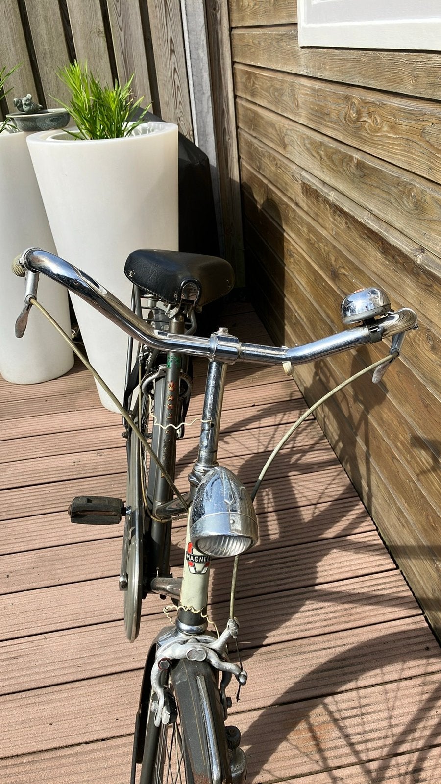 Vintage Magneet Damesfiets - Klassieke Stijl, Gebruikt, Velgrem, 50 tot 53 cm, Ophalen