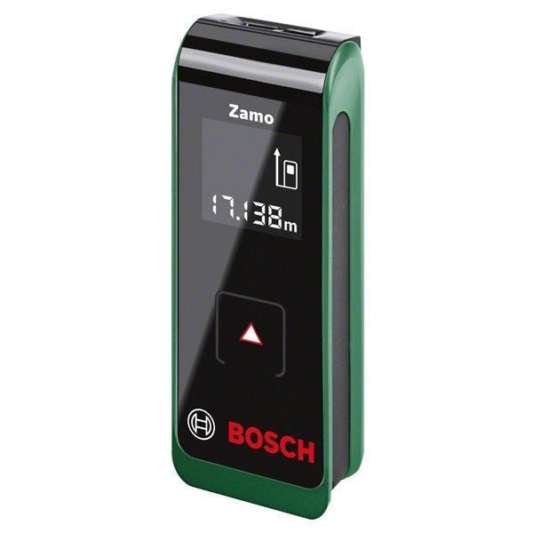 Bosch Zamo laserafstandsmeter - Nauwkeurig en Compact, Doe-het-zelf en Verbouw, Ophalen of Verzenden, Zo goed als nieuw, Afstand