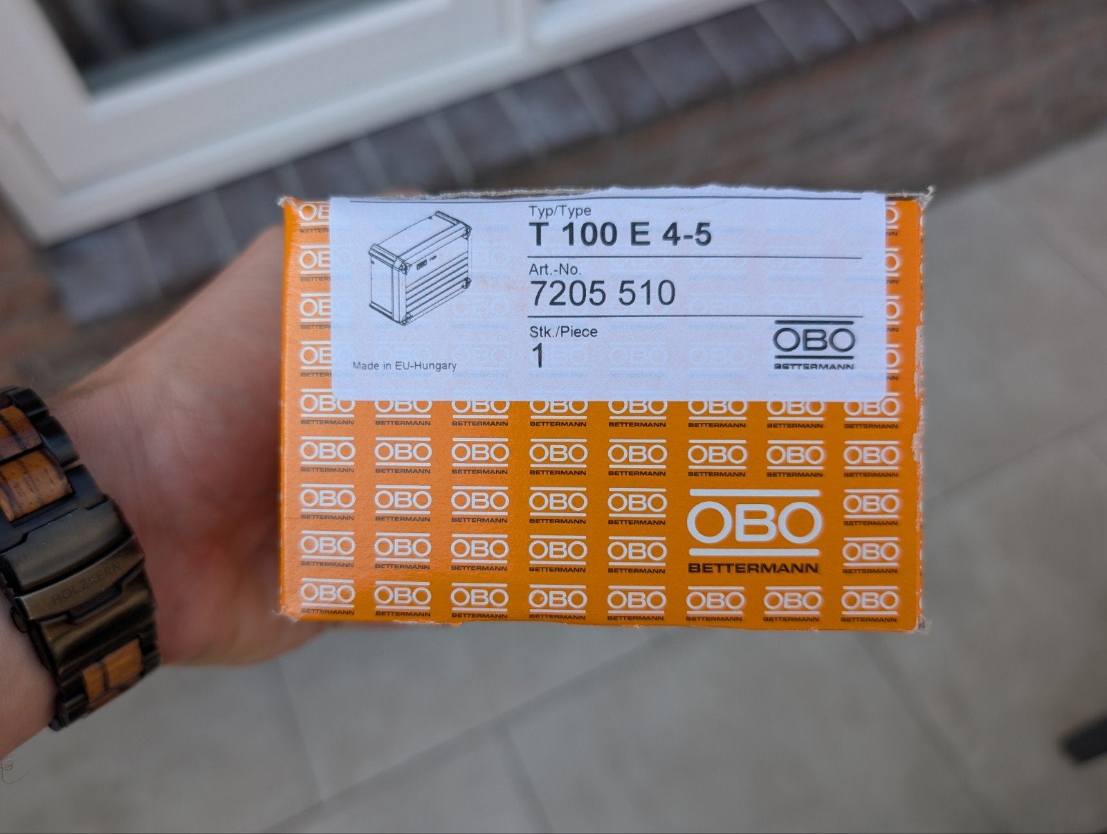 OBO T 100 E 4-5 Lasdoos/Aftakdoos - Nieuw 15 stuks, Ophalen of Verzenden, Nieuw, Overige merken, Overige typen