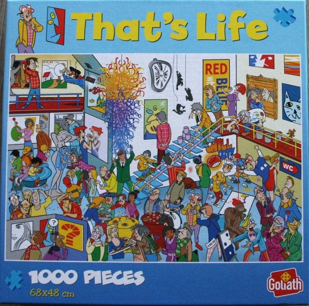 Goliat, That’s life, puzzel, 1000 stukjes, Ophalen, 500 t/m 1500 stukjes, Zo goed als nieuw, Legpuzzel