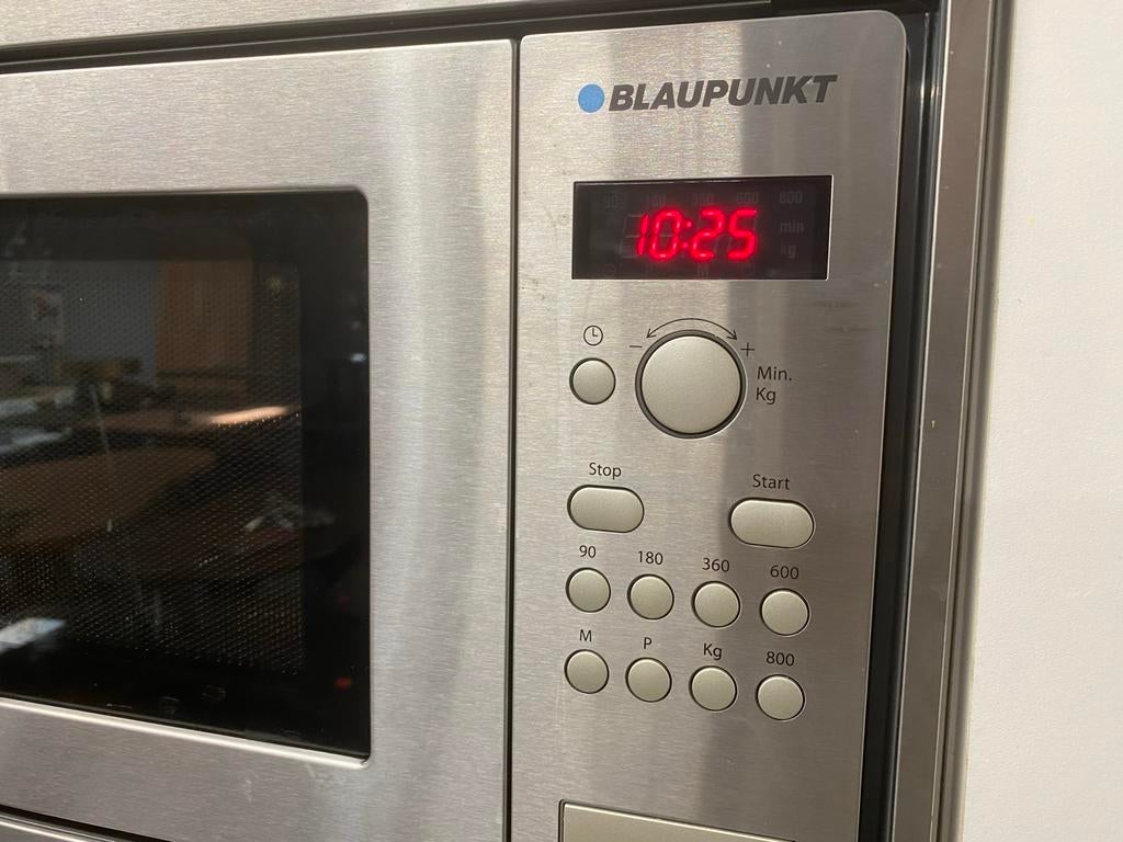 Blaupunkt Inbouw Magnetron RVS - Nieuw in Verpakking, Witgoed en Apparatuur, Magnetrons, Ophalen, Nieuw, Magnetron, Inbouw