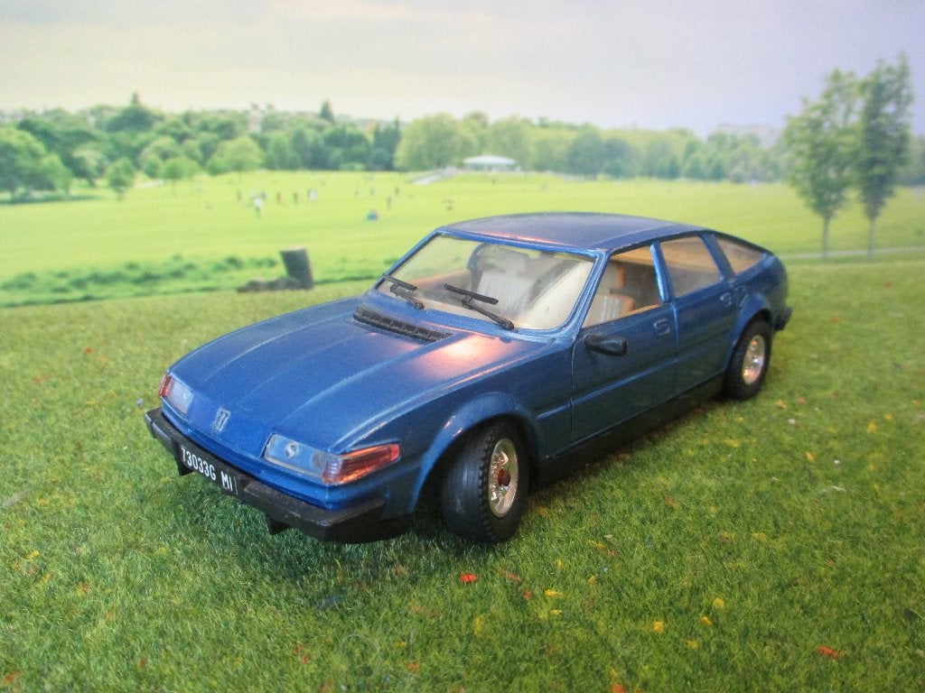 1:25 Rover SD1 2600 - Polistil S-728 metallic-blauw, Ophalen of Verzenden, Gebruikt, Overige merken