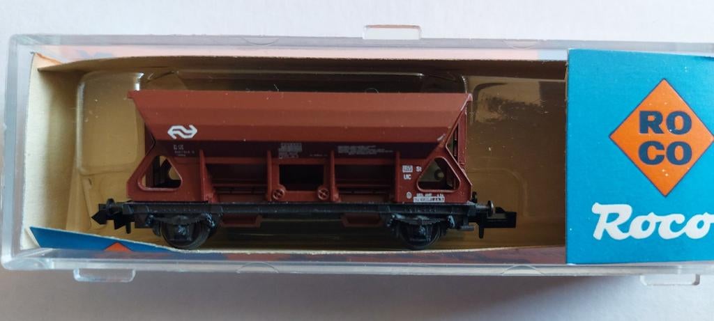 NLK 0430 ROCO NS ZELFLOSSERS 1/160, Gelijkstroom, Wagon, Ophalen of Verzenden, Roco