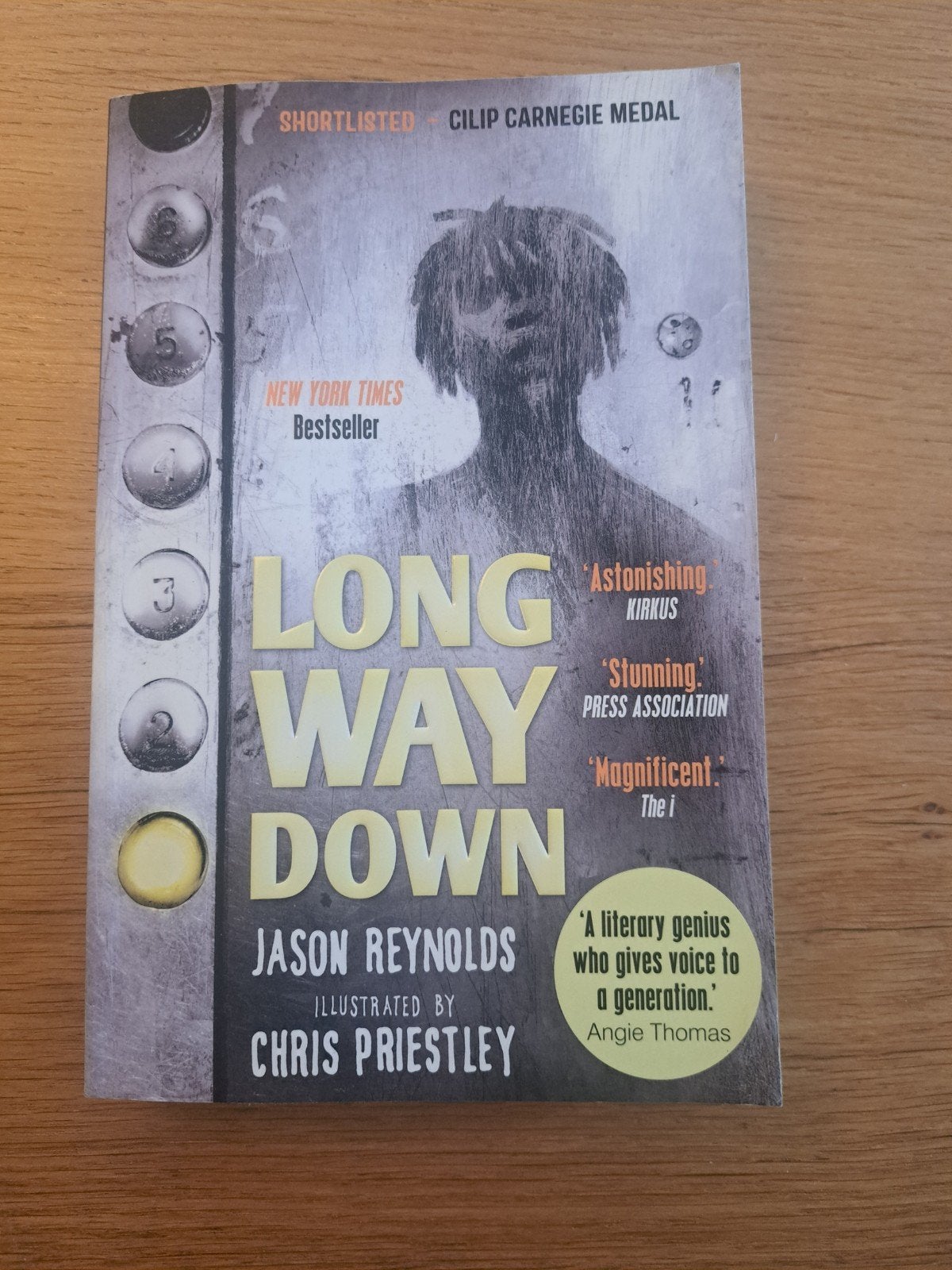 Long Way Down - Jason Reynolds (Engels), Ophalen of Verzenden, Zo goed als nieuw, Jason Reynolds, Amerika