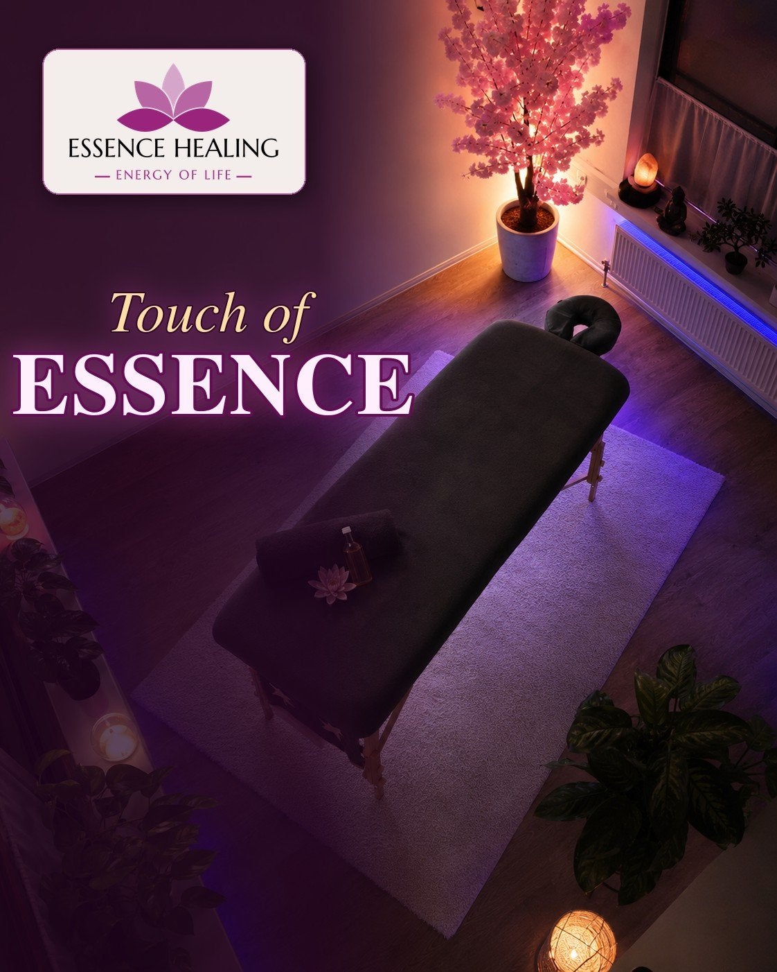 Touch of Essence ontspanningsmassage, Ontspanningsmassage