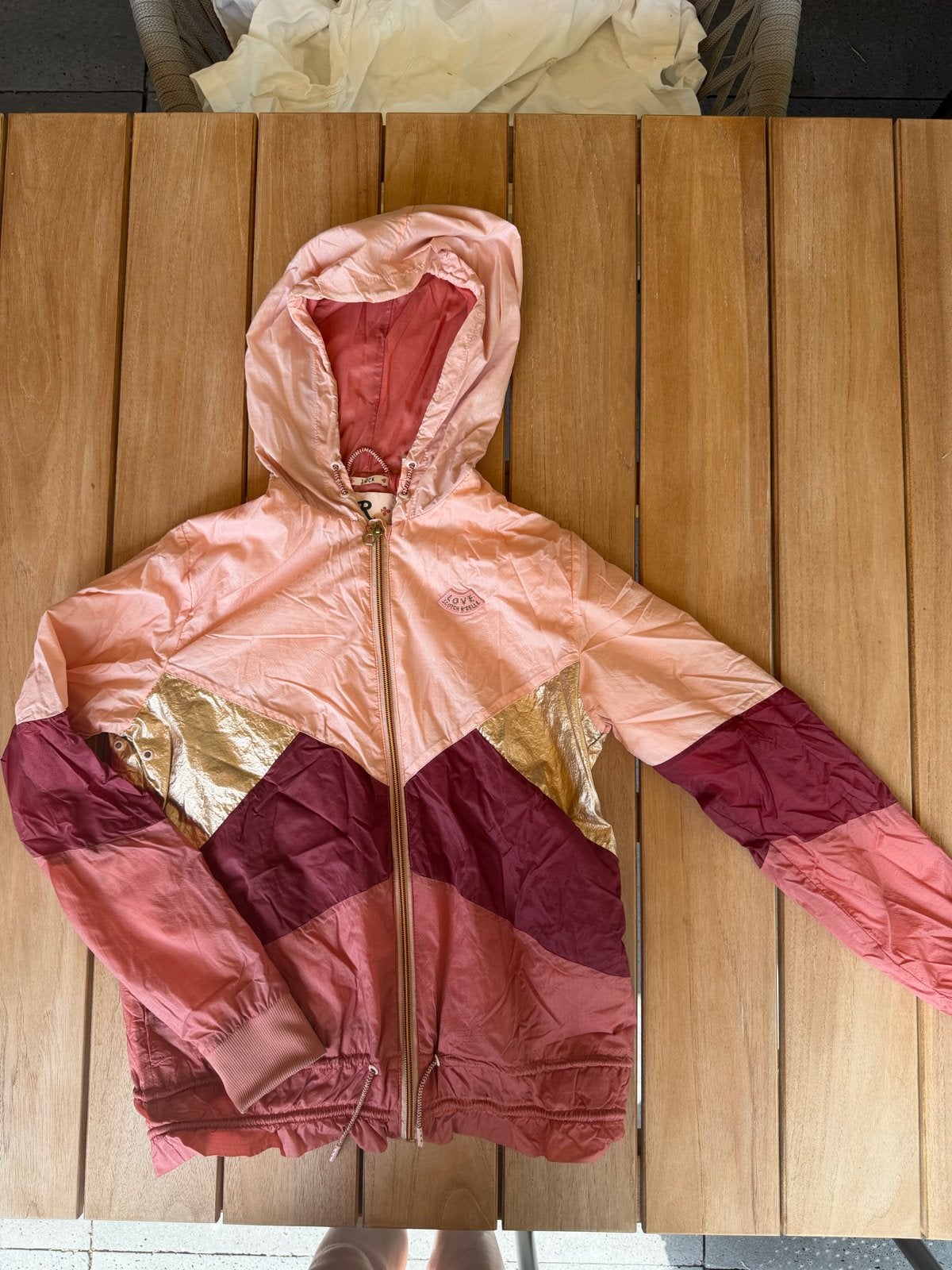 Scotch & Soda R'Belle windjack maat 14, Ophalen of Verzenden, Zo goed als nieuw, Maat 38/40 (M), Roze