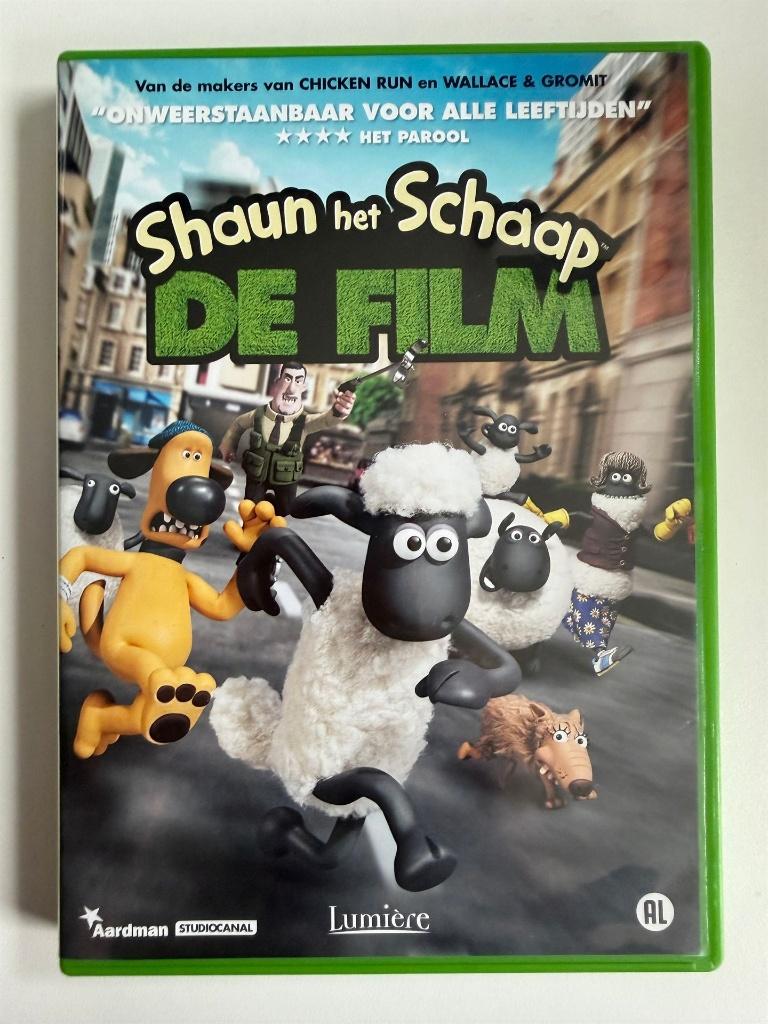 Shaun het Schaap: De Film (2015) DVD | Actie 5=4, Alle leeftijden, Ophalen of Verzenden, Zo goed als nieuw