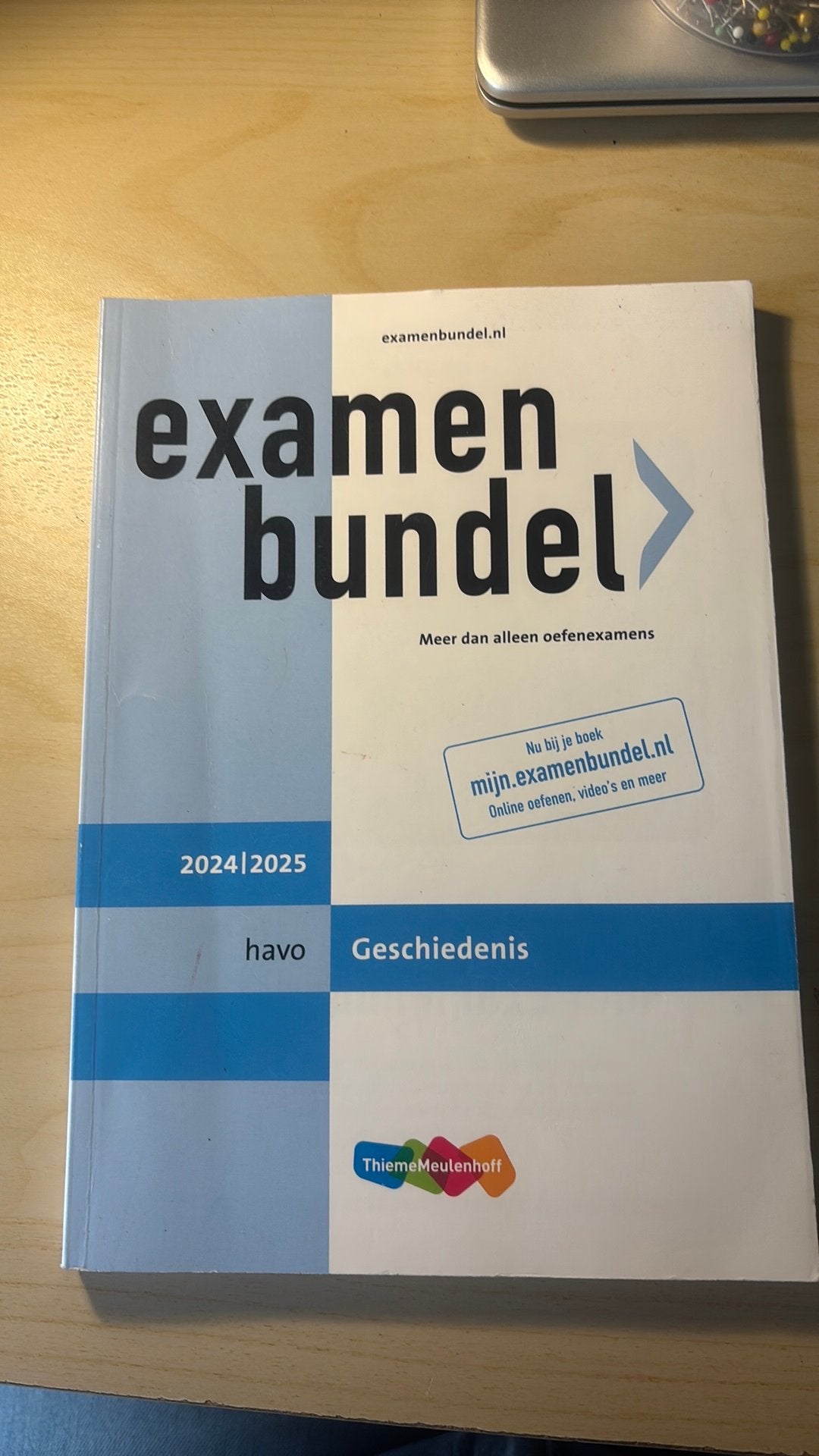 Examenbundel geschiedenis havo 2024/2025, Ophalen of Verzenden, Zo goed als nieuw, HAVO, Geschiedenis