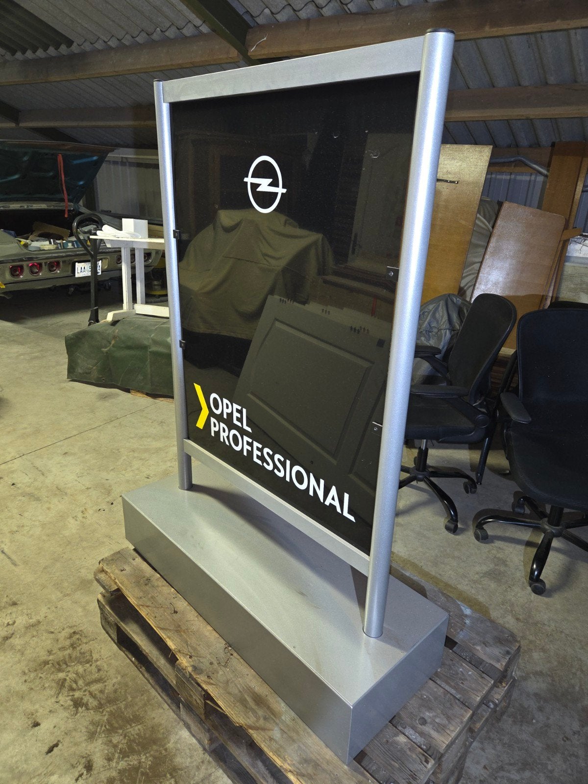 Degelijk Opel reclamebord - Ideaal voor uw bedrijf, Ophalen