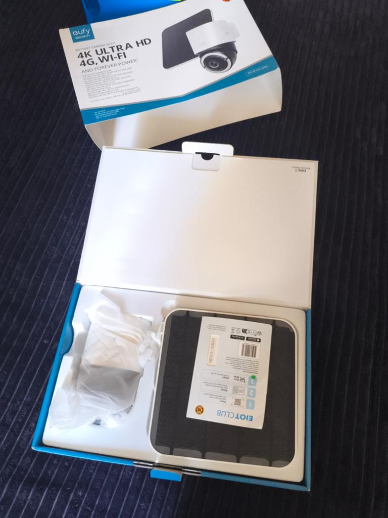 Eufy Security 4K Ultra HD 4G, Wi-Fi Camera - Nette Staat, Ophalen, Gebruikt