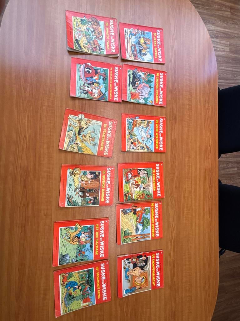 Suske en Wiske stripboeken uit de jaren '70 - Diverse titels, Meerdere stripboeken, Ophalen of Verzenden, Gelezen