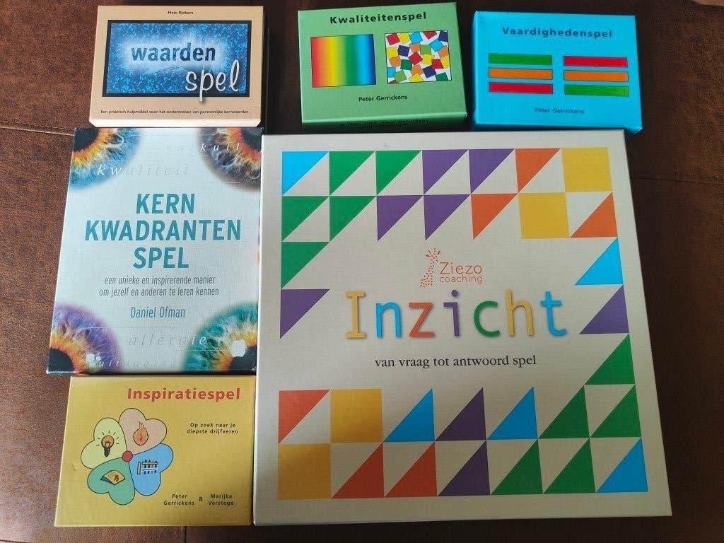 zes coaching spellen kern kwadranten waarden kwaliteiten ea, Daniel Ofman, Peter Gerrickens, Heins Siebers, Ziezo coaching, Niet van toepassing