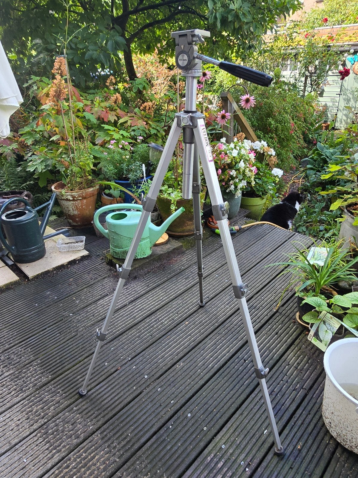 Velbon SE-4 Statief - Gebruikt, in goede staat, Gebruikt, Snelkoppelingsplaat, Velbon, 150 tot 175 cm
