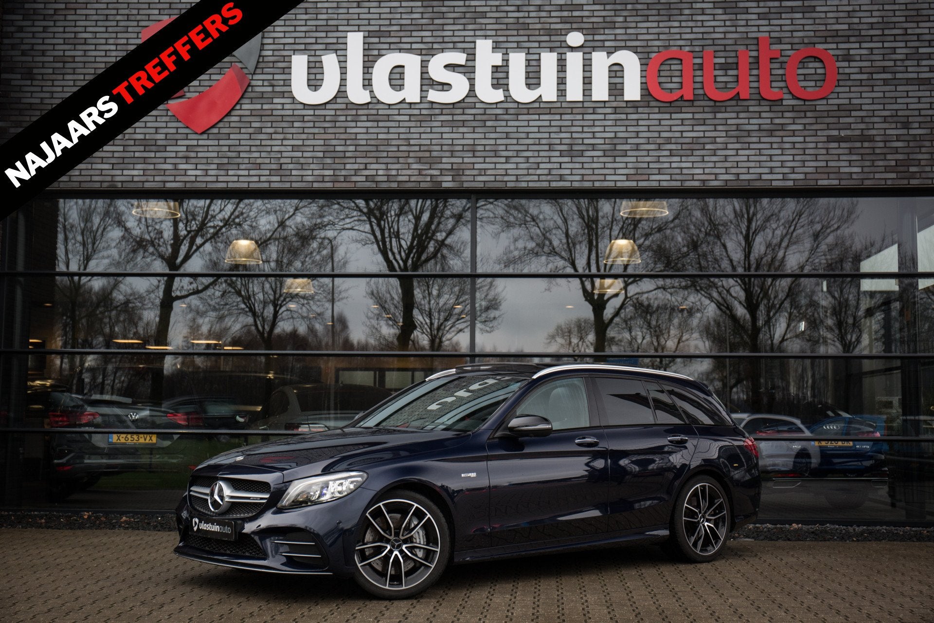 Mercedes-Benz C-Klasse Estate AMG 43 4MATIC Premium Plus Pac, 2996 cc, Vierwielaandrijving, 102 €/maand, 6 cilinders