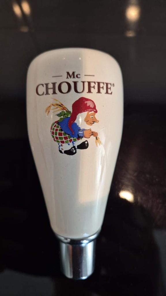 Chouffe mc chouffe tapknop, Ophalen of Verzenden, Zo goed als nieuw, Overige typen, Overige merken