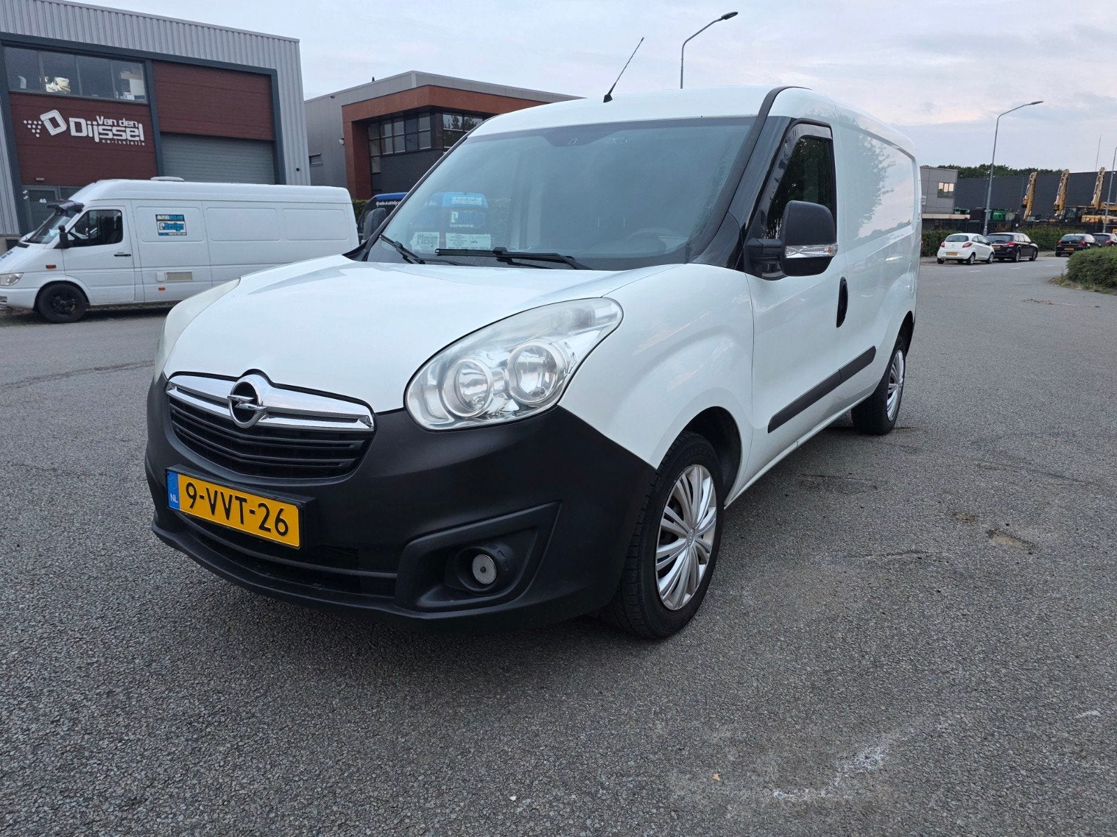Opel Combo 1.4 70KW 2012, Auto's, Bestelauto's, Voorwielaandrijving, Stof, Zwart, Wit