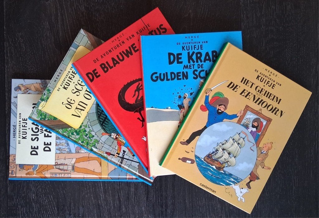 5 hardcover Kuifje strips, Boeken, Nieuw, Ophalen of Verzenden, Meerdere stripboeken, Hergé