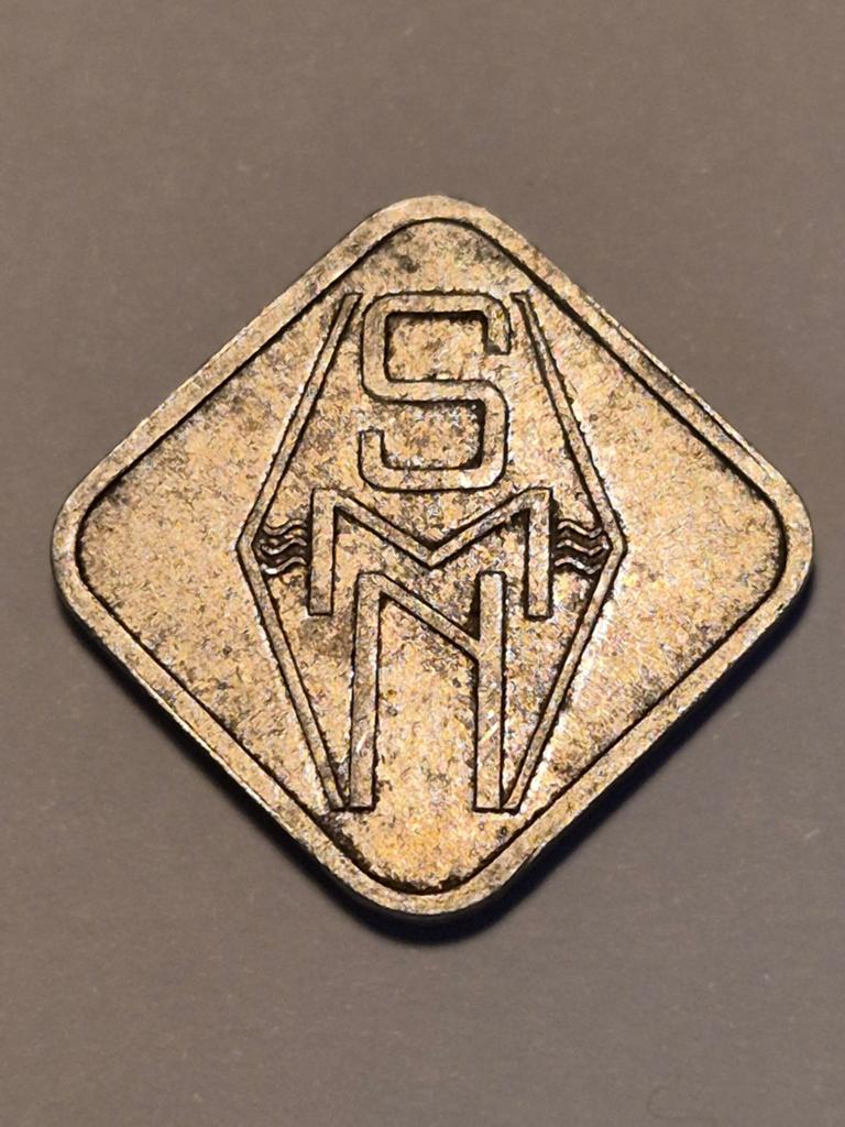 Boordgeld stroomvaart maatschappij Amsterdam, Postzegels en Munten, Ophalen of Verzenden, Overige materialen, Nederland