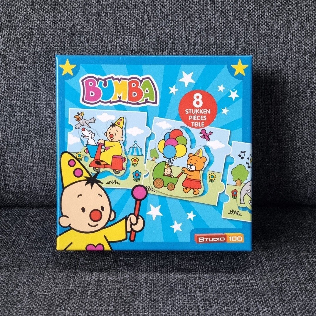 Bumba puzzel treintje, Ophalen of Verzenden, Minder dan 10 stukjes, Zo goed als nieuw, 6 maanden tot 2 jaar