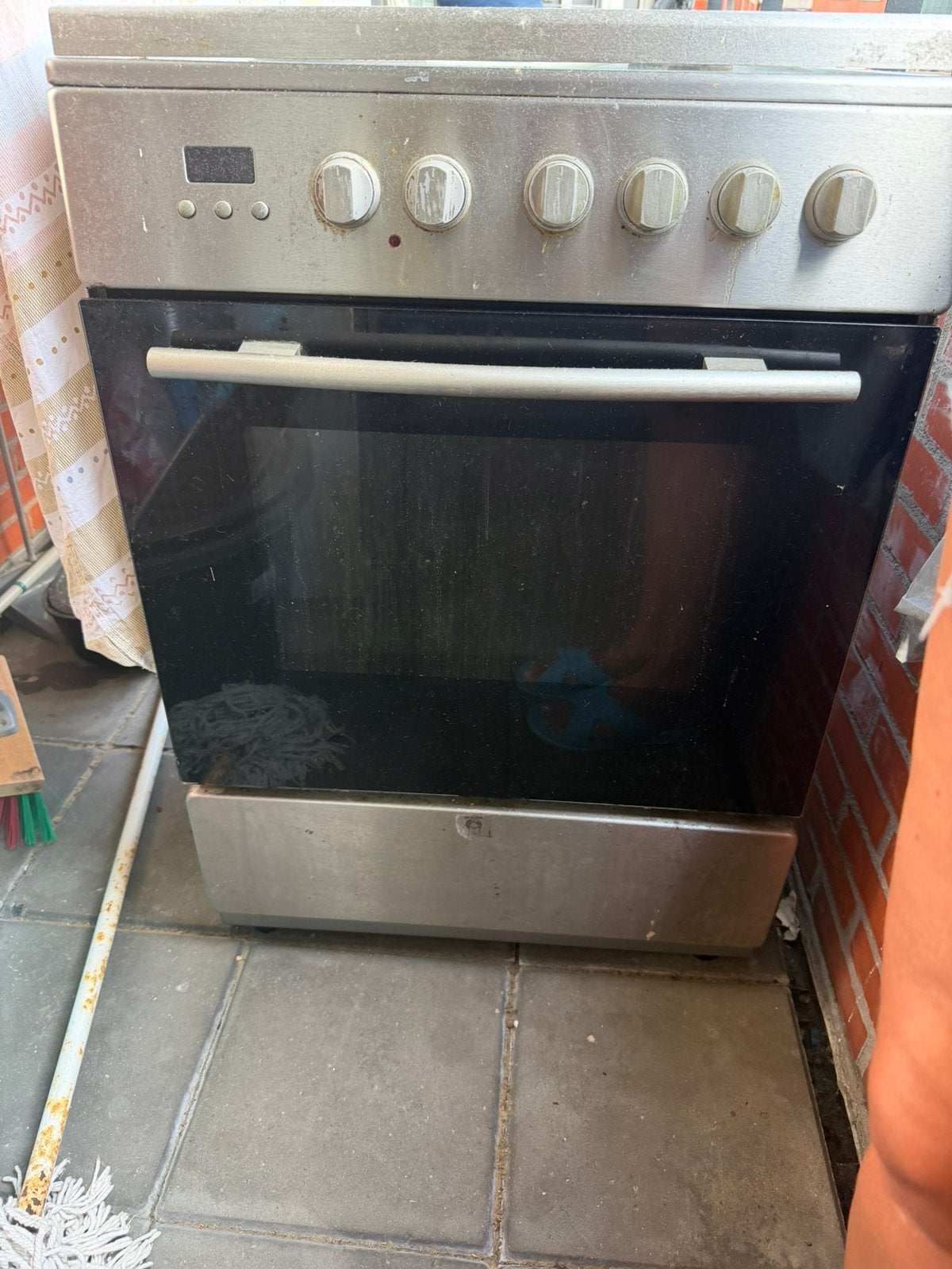 Gasfornuis, Witgoed en Apparatuur, Fornuizen, Ophalen, Gebruikt, 4 kookzones, Gas