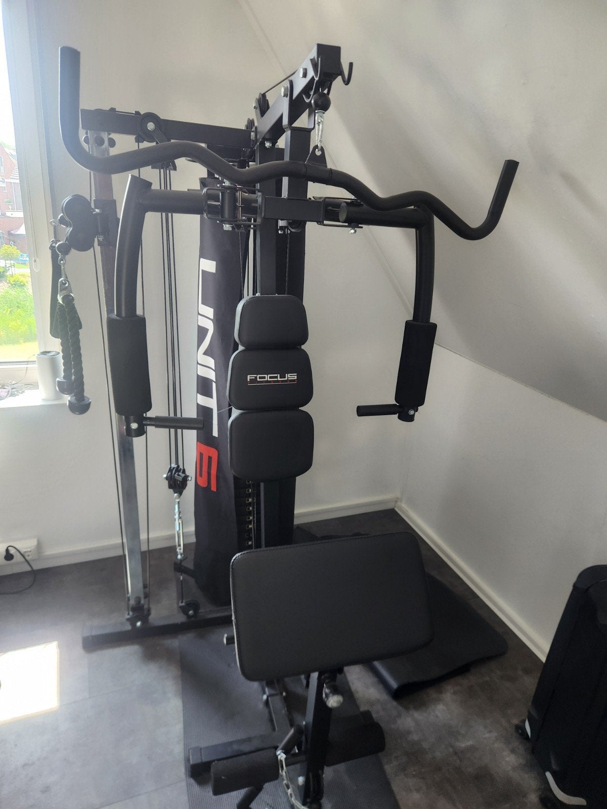 Focus Unit 6 Krachtstation - Zo goed als nieuw, Sport en Fitness, Benen, Krachtstation, Ophalen of Verzenden, Zo goed als nieuw