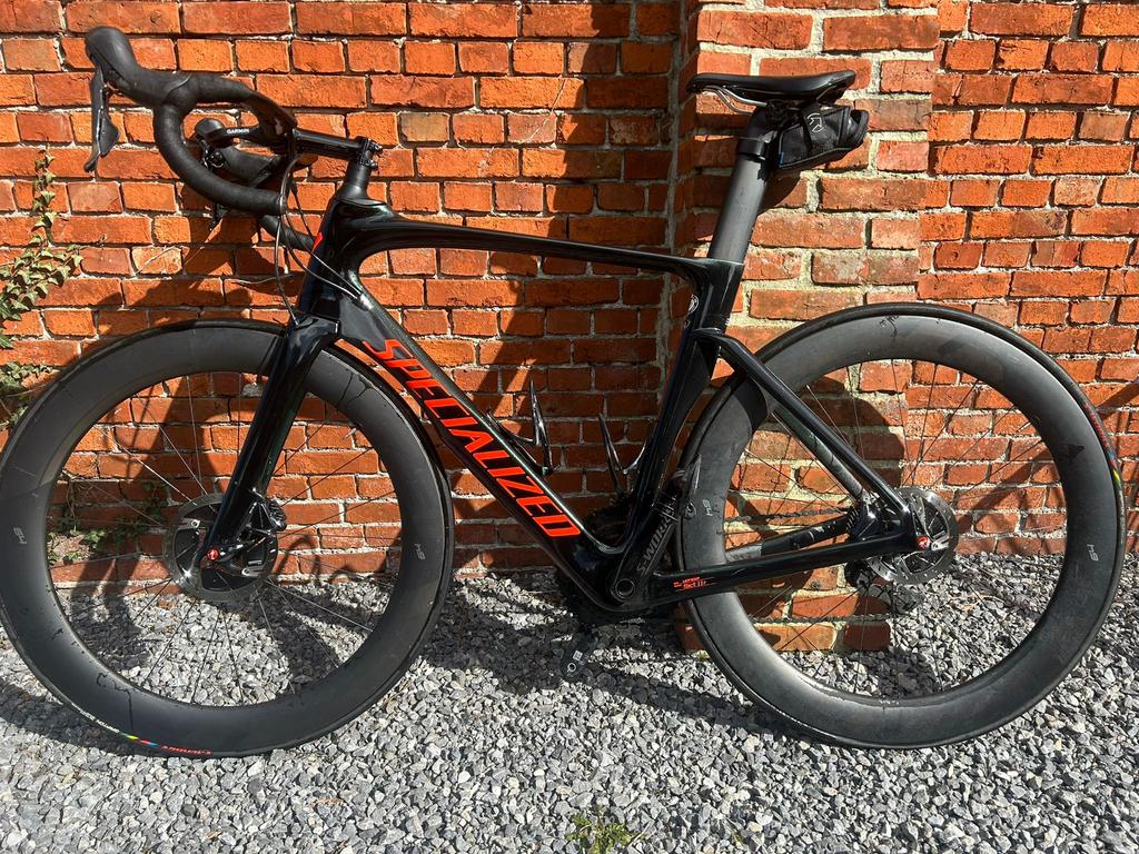 Specialized venge 56, Carbon, Zo goed als nieuw, Meer dan 20 versnellingen, 53 tot 57 cm