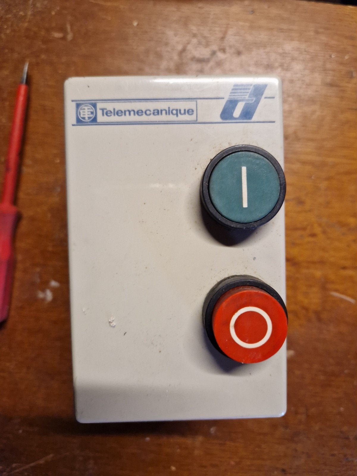 Telemecanique LC1 D09 10 Schakelaar met behuizing, Ophalen of Verzenden, Gebruikt, Schneider Electric, Schakelaar