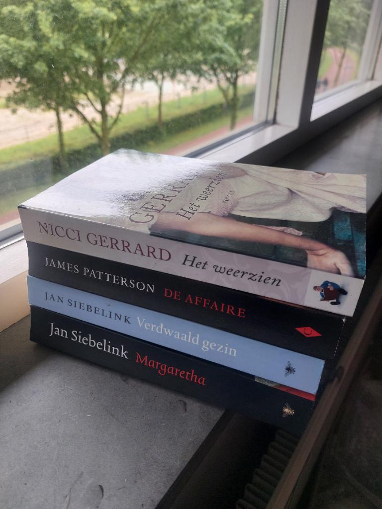 4 Boeken van Jan Sielelink, Nicci Gerard en James Patterson, Ophalen of Verzenden, Zo goed als nieuw, James Patterson, Nederland