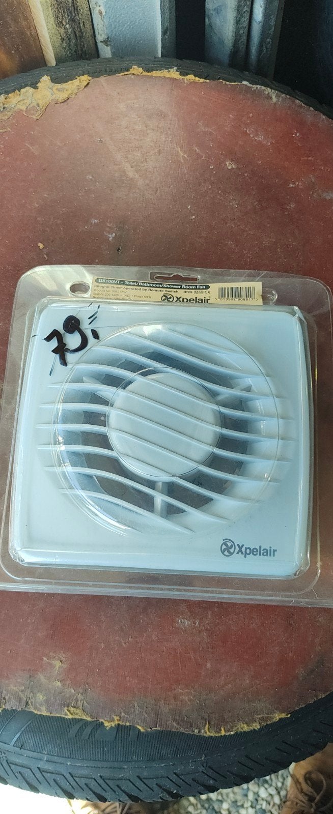 Xpelair DX100VT Ventilator/Afzuiger voor Badkamer/Douche, Ophalen, Nieuw, Ventilator en Afzuiger