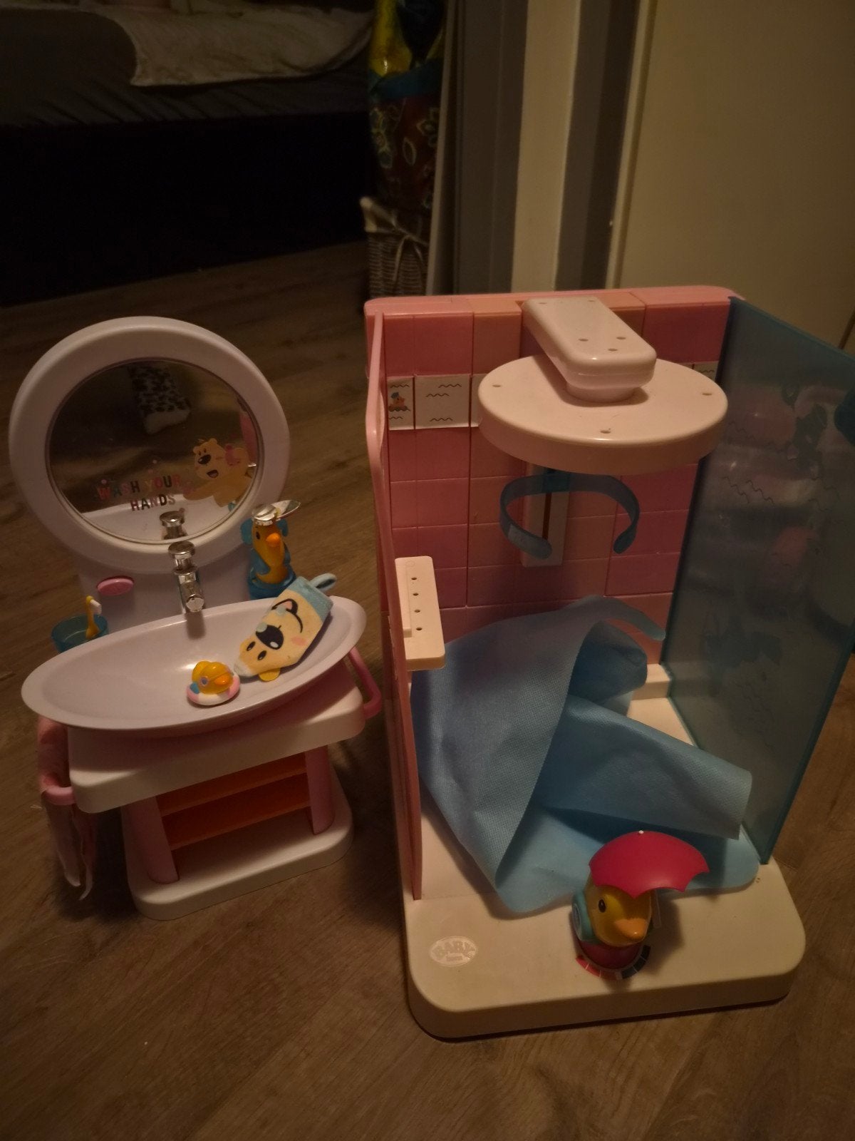 Baby Born Douche en Wasbak Set, Ophalen of Verzenden, Gebruikt, Meisje