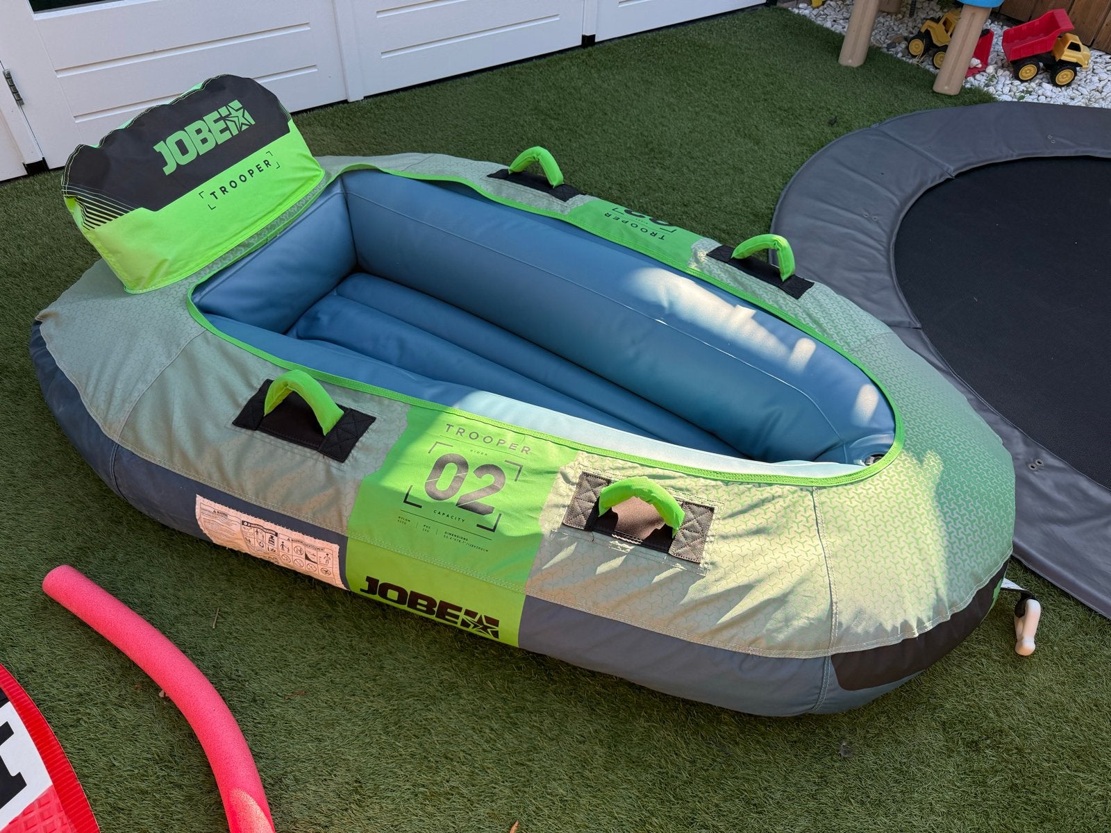 Jobe Trooper 2P opblaasbare boot/band - Zo goed als nieuw, Ophalen, Zo goed als nieuw