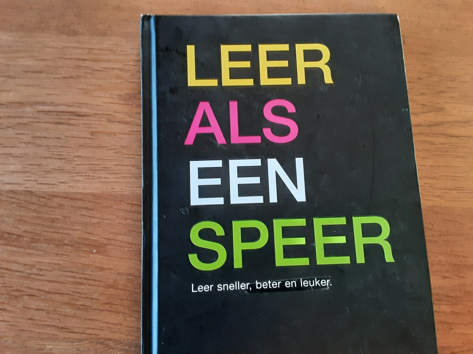 Leer als een speer, Ophalen of Verzenden