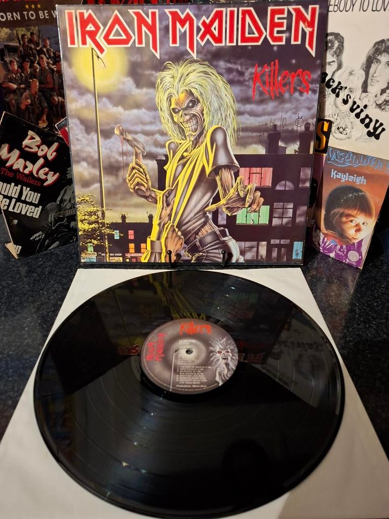 Iron Maiden - Killers LP (Vinyl)1981 /2, Cd's en Dvd's, Vinyl | Rock, Gebruikt, Beschermende buitenhoes, Fotohoes, Overige formaten