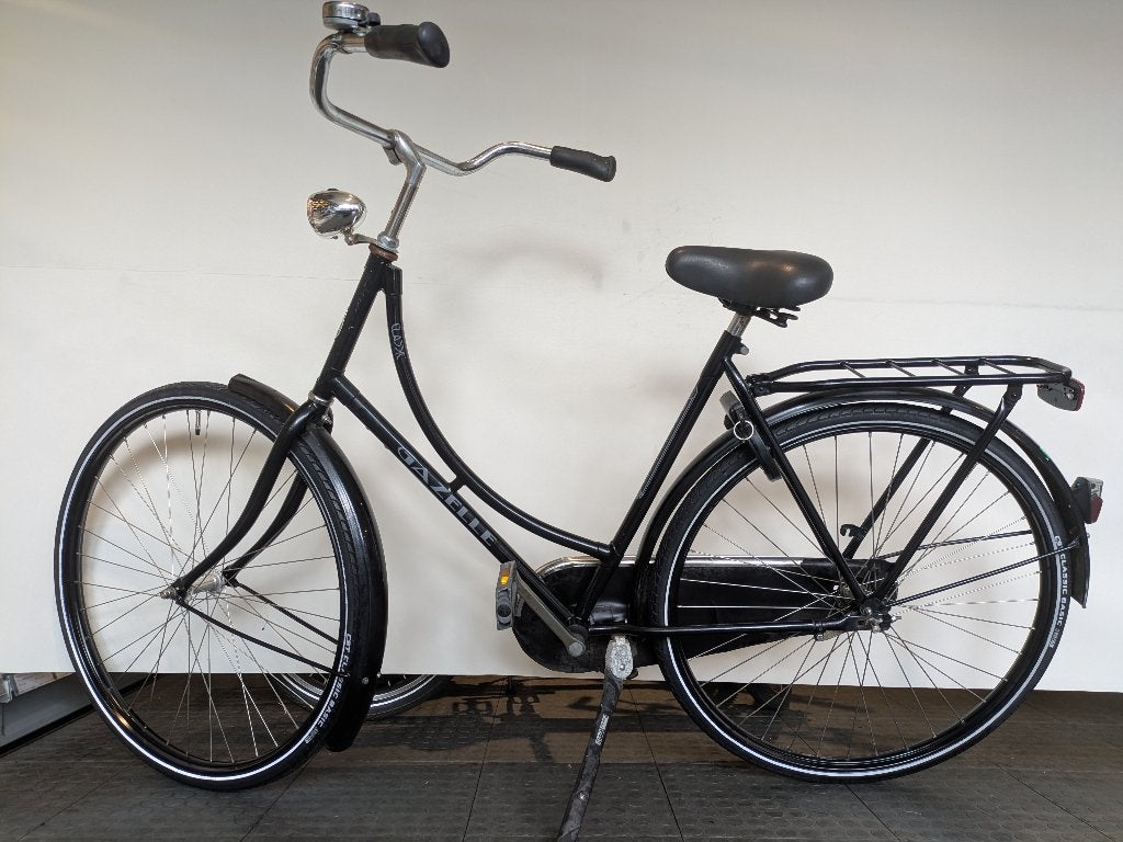 28 inch Gazelle Basic Omafiets met terugtraprem., Ophalen, Terugtraprem, Gebruikt, Gazelle