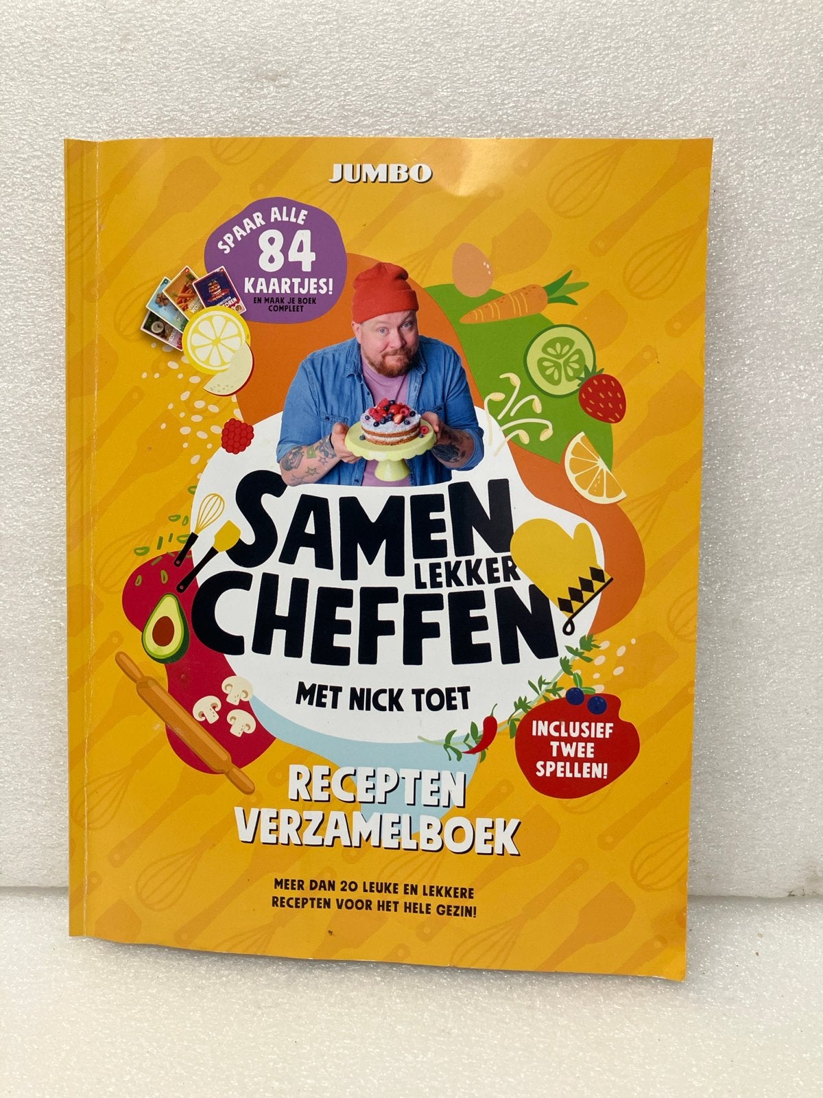 Jumbo Samen Lekker Cheffen met Nick Toet Recepten Verzamelbo, Boeken, Ophalen of Verzenden, Zo goed als nieuw, Overige gebieden
