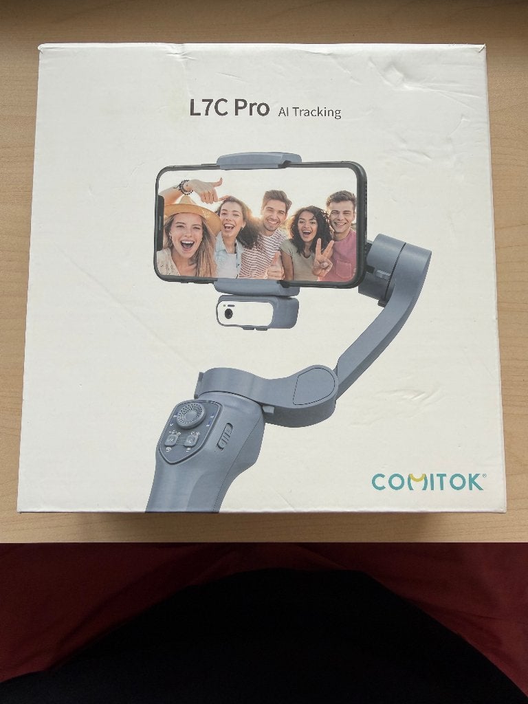COMITOK L7C Pro + AI Tracking Gimbal, Ophalen of Verzenden, Zo goed als nieuw
