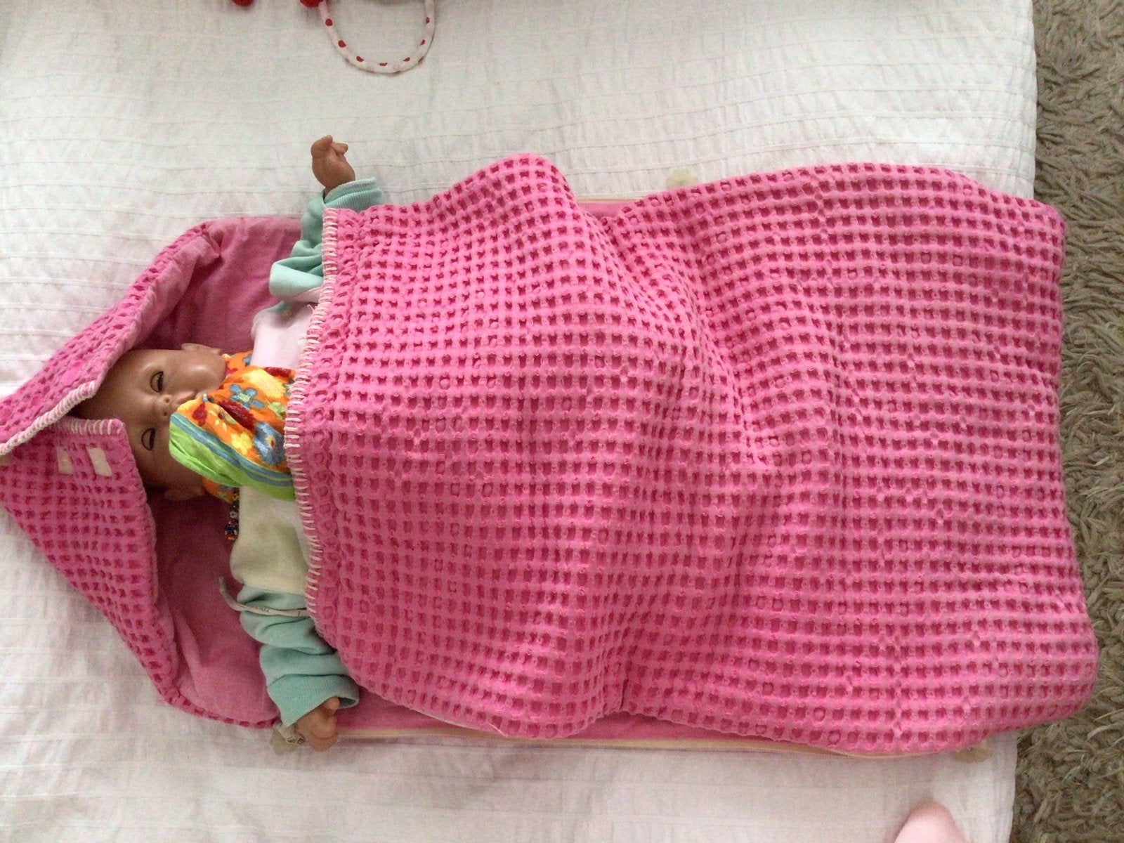 Koeka slaapzakje Maxi Cosi roze, Koeka, Ophalen of Verzenden, Zo goed als nieuw, Roze