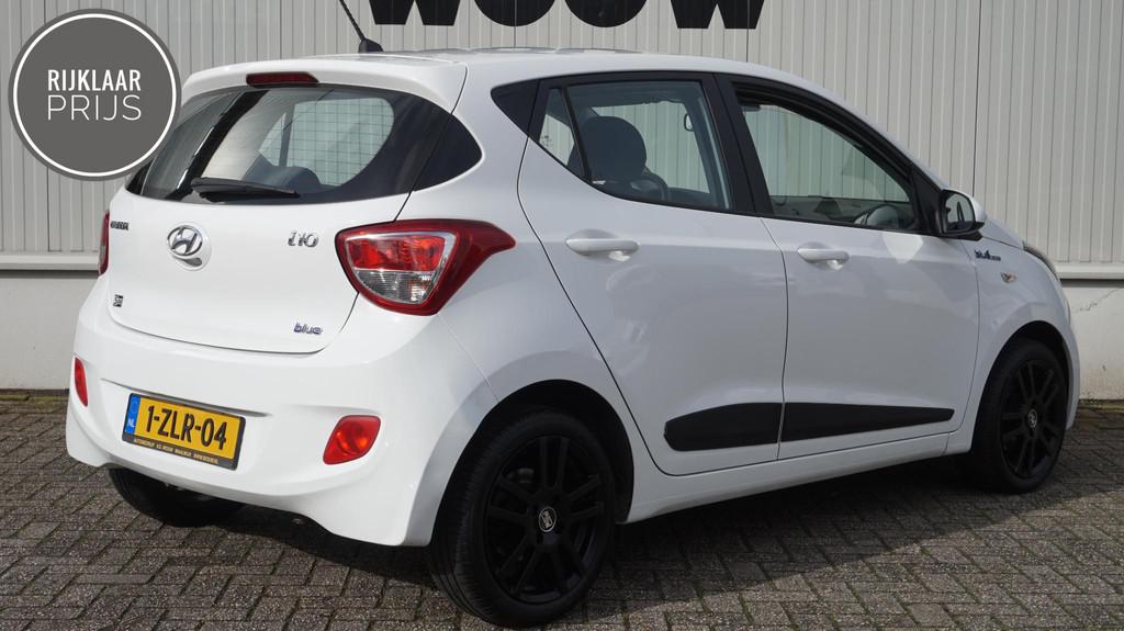 Hyundai i10 1.0i Go! Cruise | Clima | Navi | LMV, Euro 5, Stof, Gebruikt, 31 €/maand