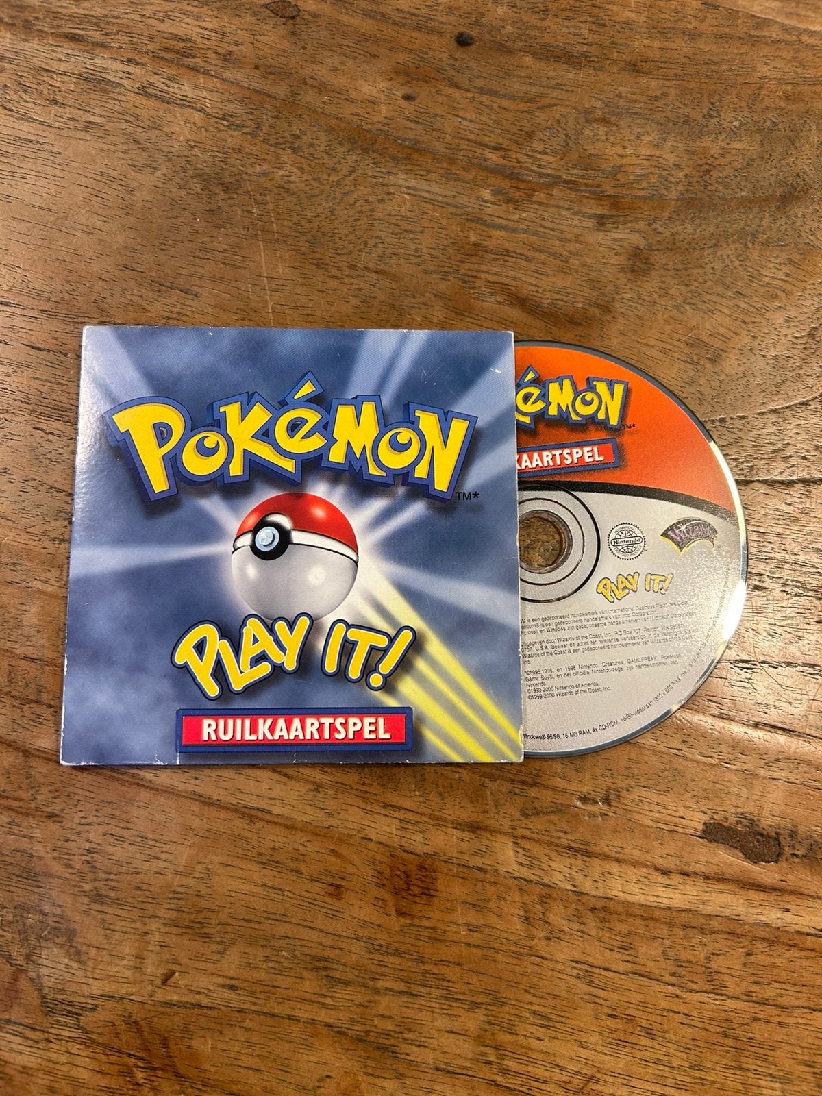 Pokemon cd rom uit 1999, 1 speler, Eén computer, Ophalen of Verzenden, Zo goed als nieuw
