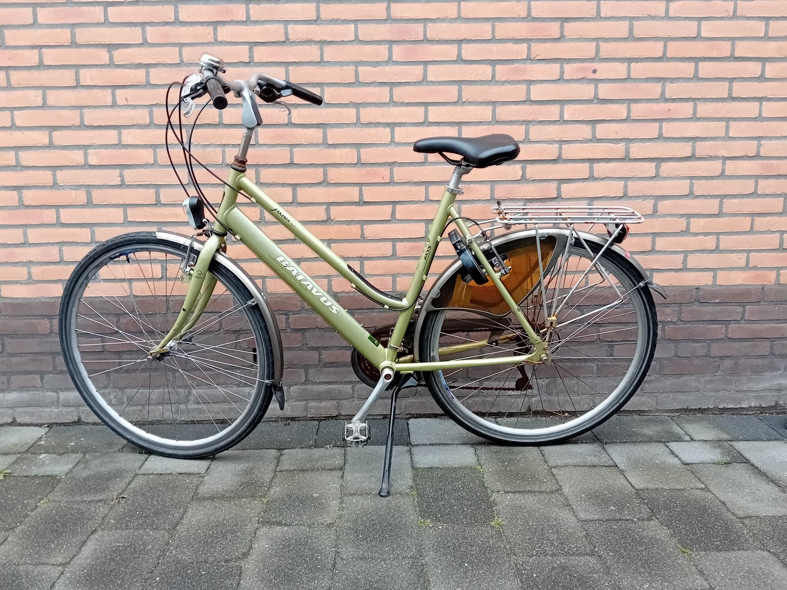 Damesfiets, Ophalen, Gebruikt, Velgrem, Versnellingen