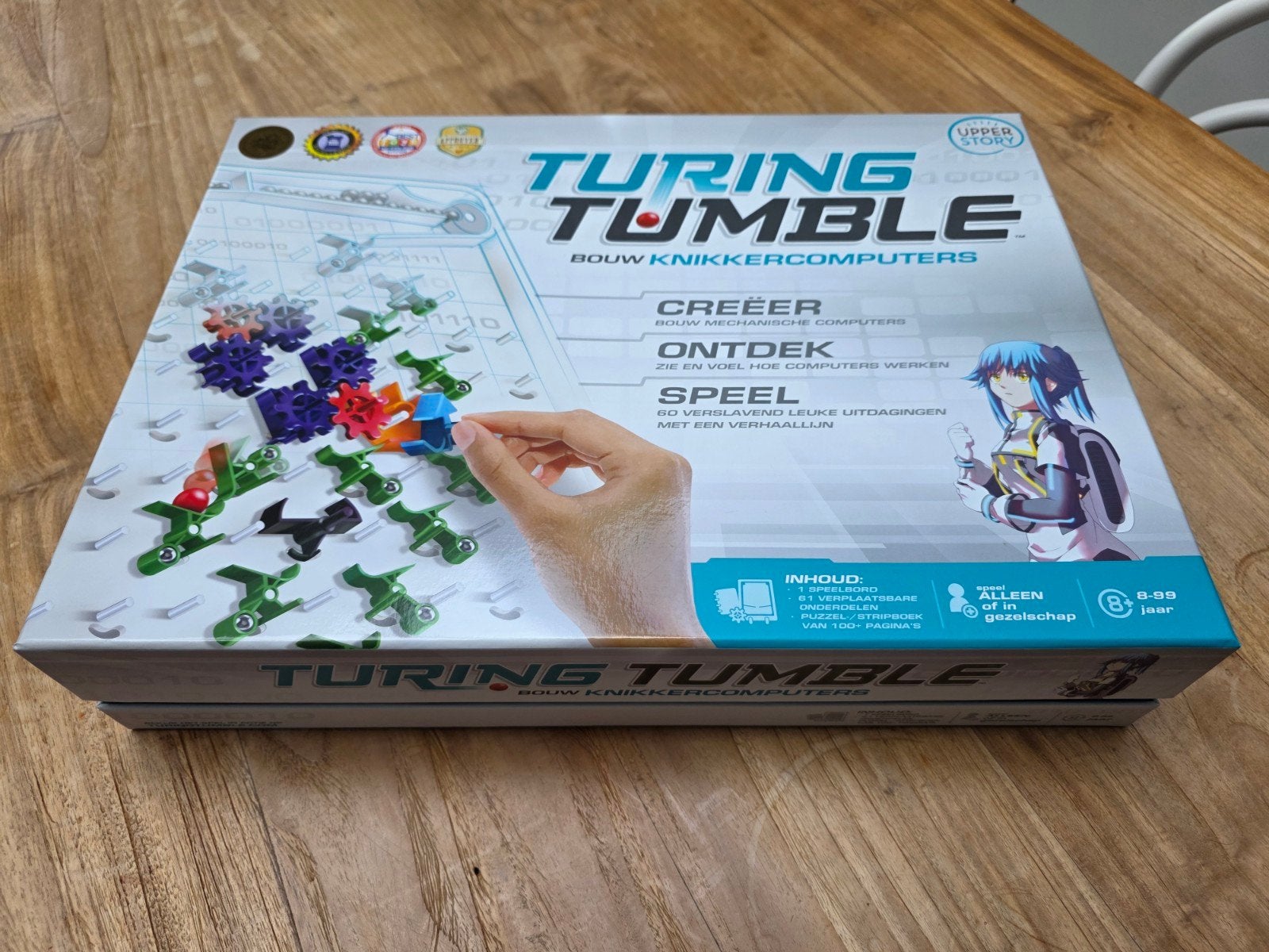 Turing Tumble: Bouw Knikkercomputers, Een of twee spelers, Ophalen, Zo goed als nieuw