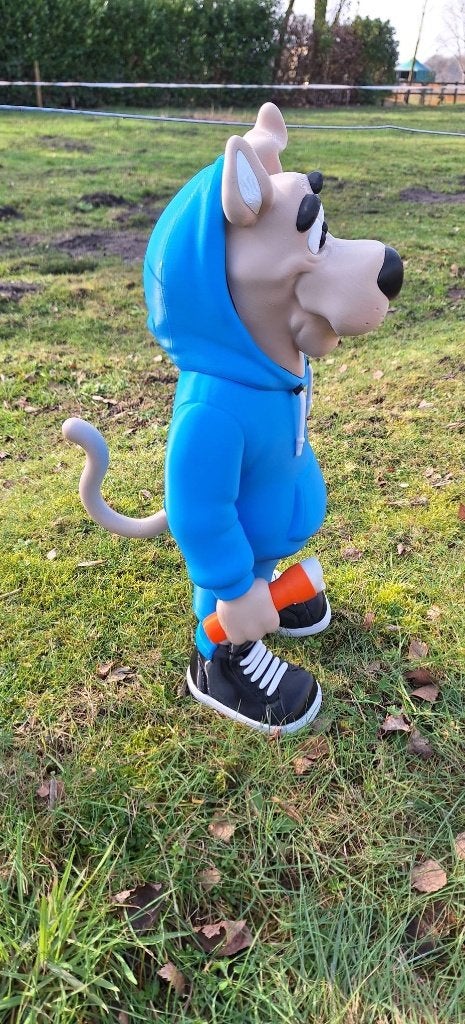 Nieuw 3D geprint beeld Scooby Doo., Ophalen, Nieuw, Fantasy